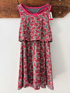 Epic Threads—Berry Cooler Watermelon Tiered Tank Dress (Girls, Large) NWT